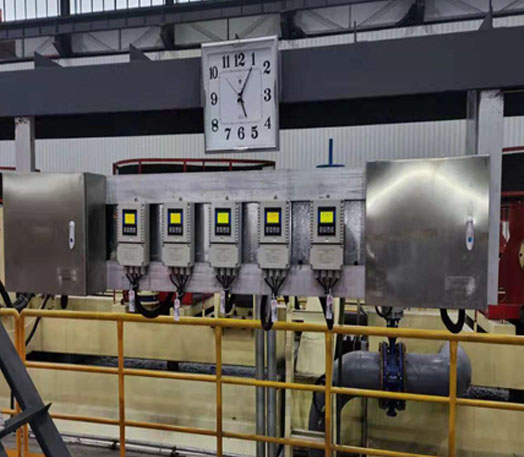 Na-22放射性仪表选矿厂联动车间矿浆管道浓度测量案例(图3)