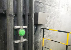 Na-22放射性仪表矿山充填管道密度测量现场