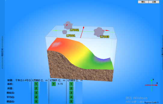 湖南煤化新能源有限公司应用3D雷达物位扫描仪案例(图2)